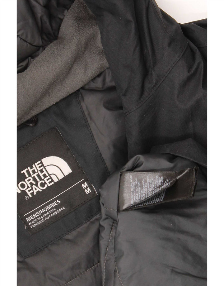 The North Face Herren-Windbreakerjacke mit Kapuze, UK 38, Mittelschwarz, Polyester