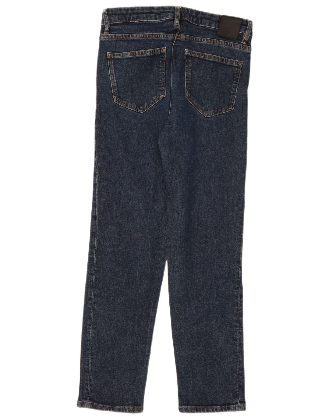 Massimo Dutti Damen Slim Jeans EU 38 Small W28 L26 Marineblau