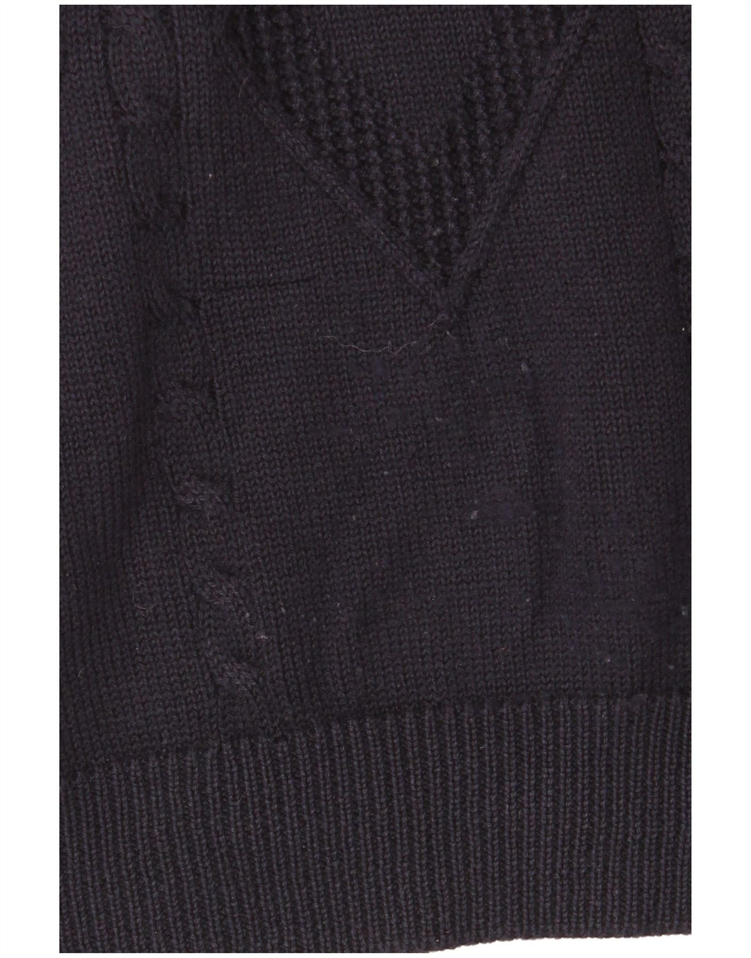 Navigare Herren-Pullover mit Rundhalsausschnitt, Größe L, Marineblau mit Argyle-Muster/Diamantmuster