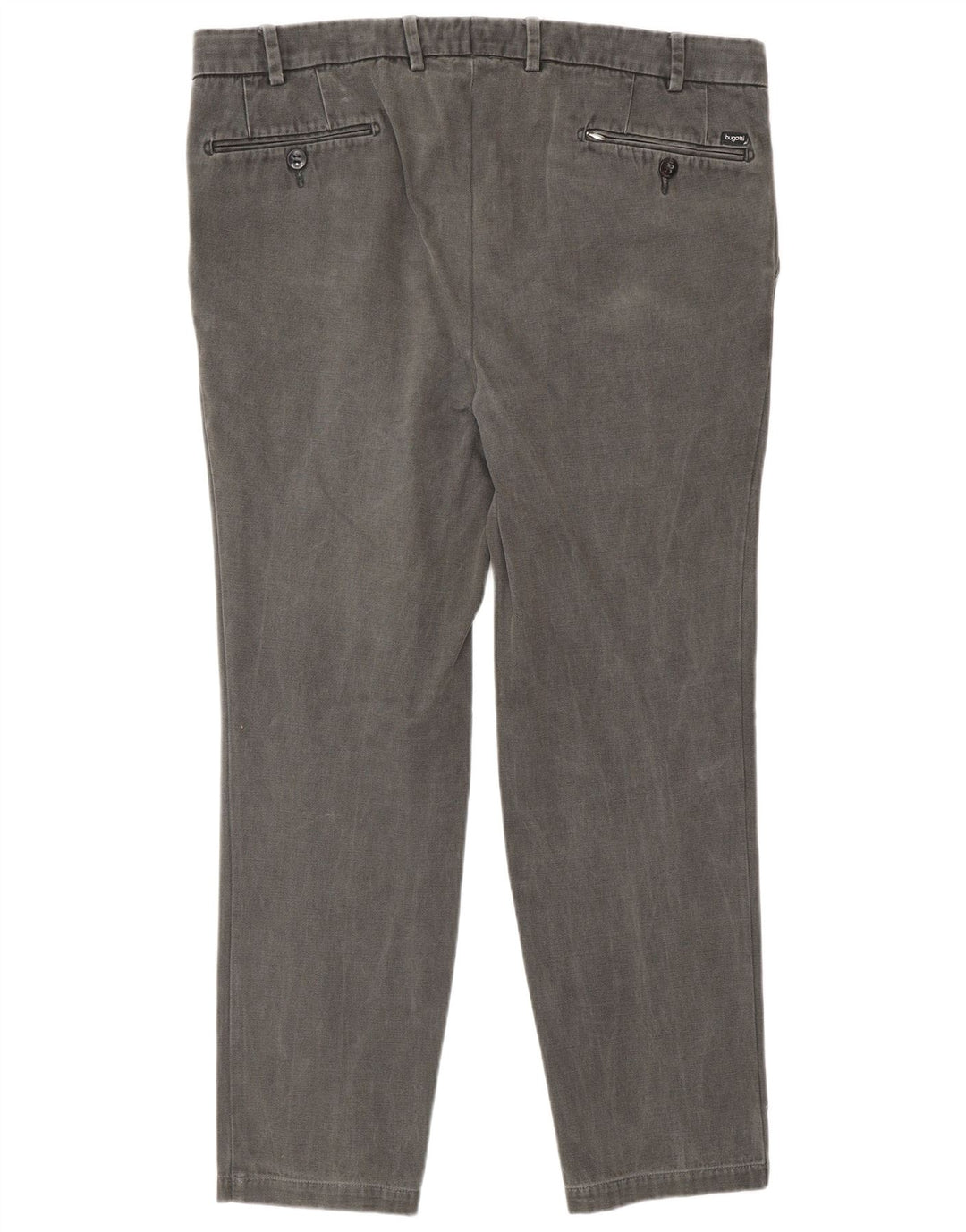 Bugatti Herren Tapered Chinohose W38 L27 Grau