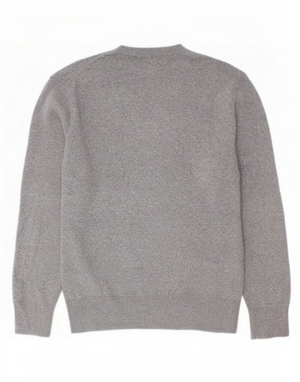 Polo Ralph Lauren Jungen-Pullover mit U-Boot-Ausschnitt, 10–11 Jahre, Mittelgrau