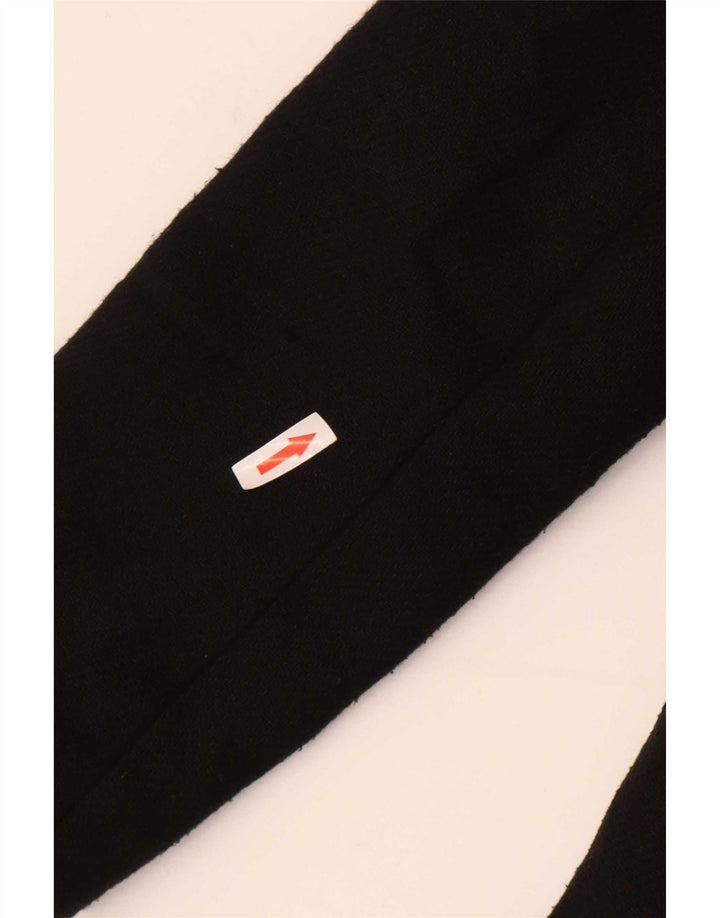 Sandro Ferrone Damen Mantel UK 12 Mittelschwarze Wolle