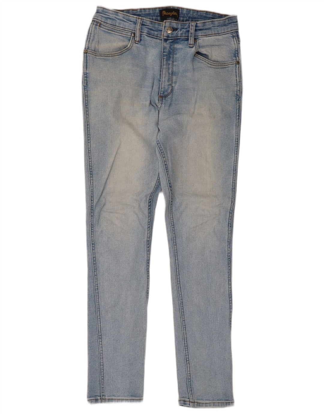 Wrangler Herren Sid Skinny Jeans W31 L29 Blaue Baumwolle