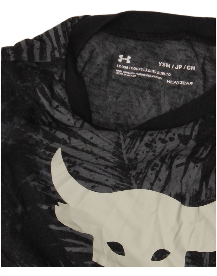 Under Armour Heat Gear Grafik-Weste für Jungen, 7–8 Jahre, Größe S, Schwarz