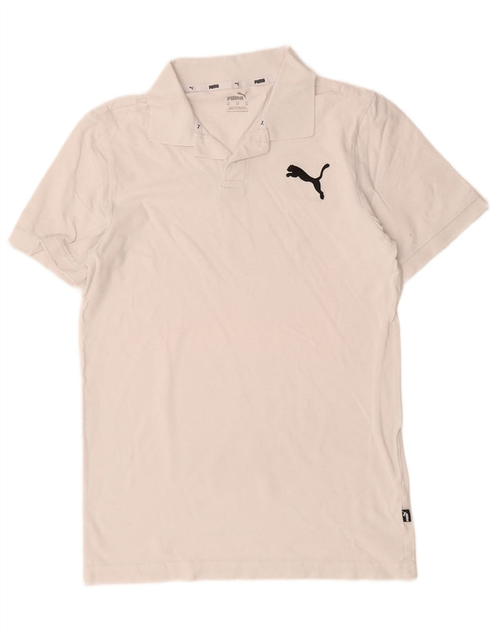Puma Herren Poloshirt XS Weiße Baumwolle