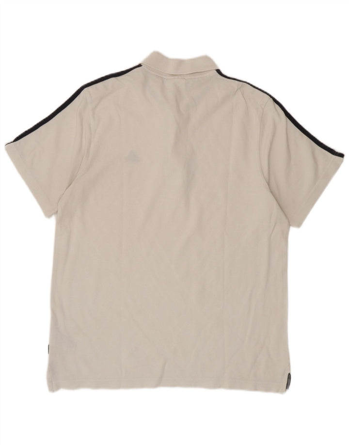 Adidas Herren Poloshirt Mittelweiße Baumwolle
