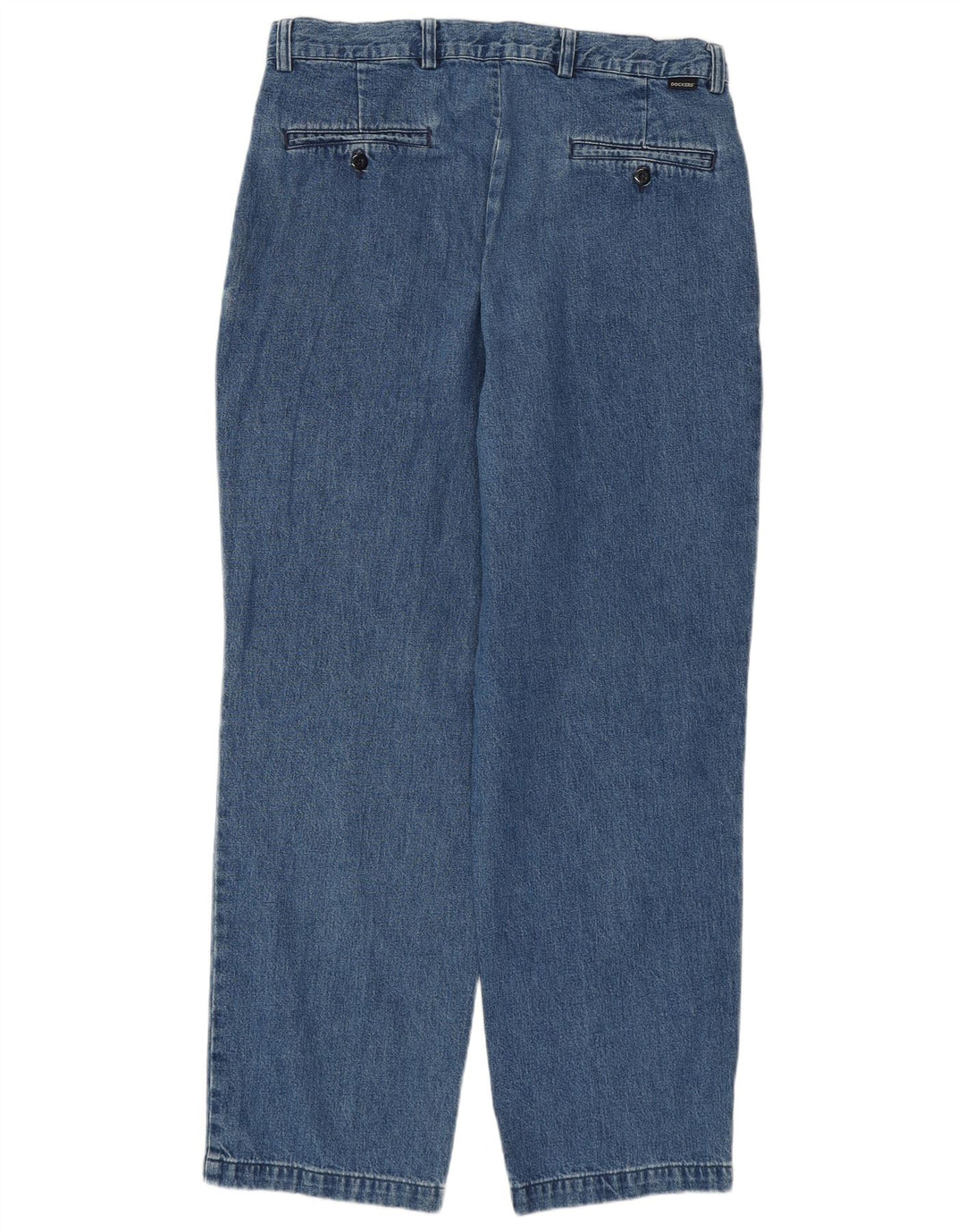 Dockers Damen-Jeans mit klassischer Passform, gerade Passform, W34, L30, Blau, Baumwolle