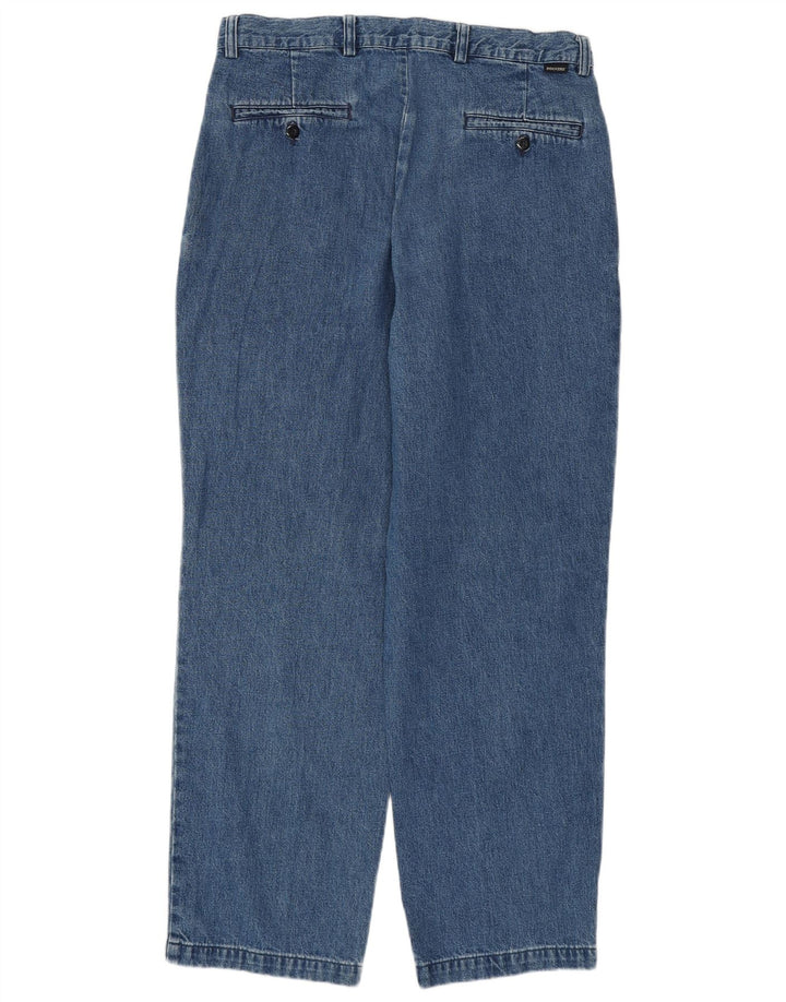 Dockers Damen-Jeans mit klassischer Passform, gerade Passform, W34, L30, Blau, Baumwolle