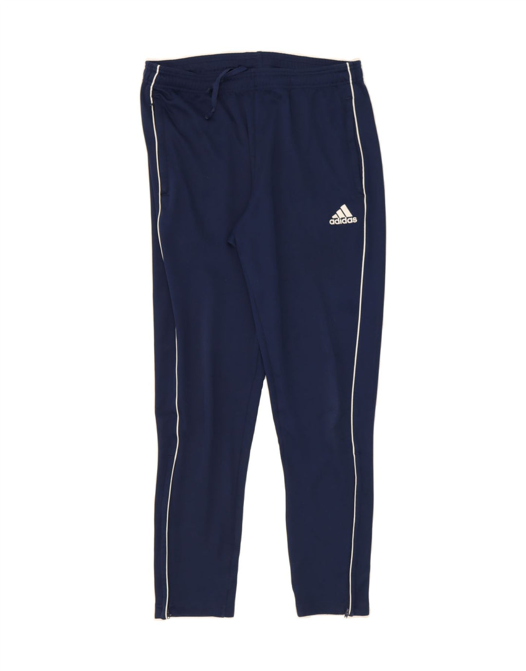 ADIDAS Mens Tracksuit Trousers Large  Navy Blue Polyester Vintage Adidas and Second-Hand Adidas from Messina Hembry 