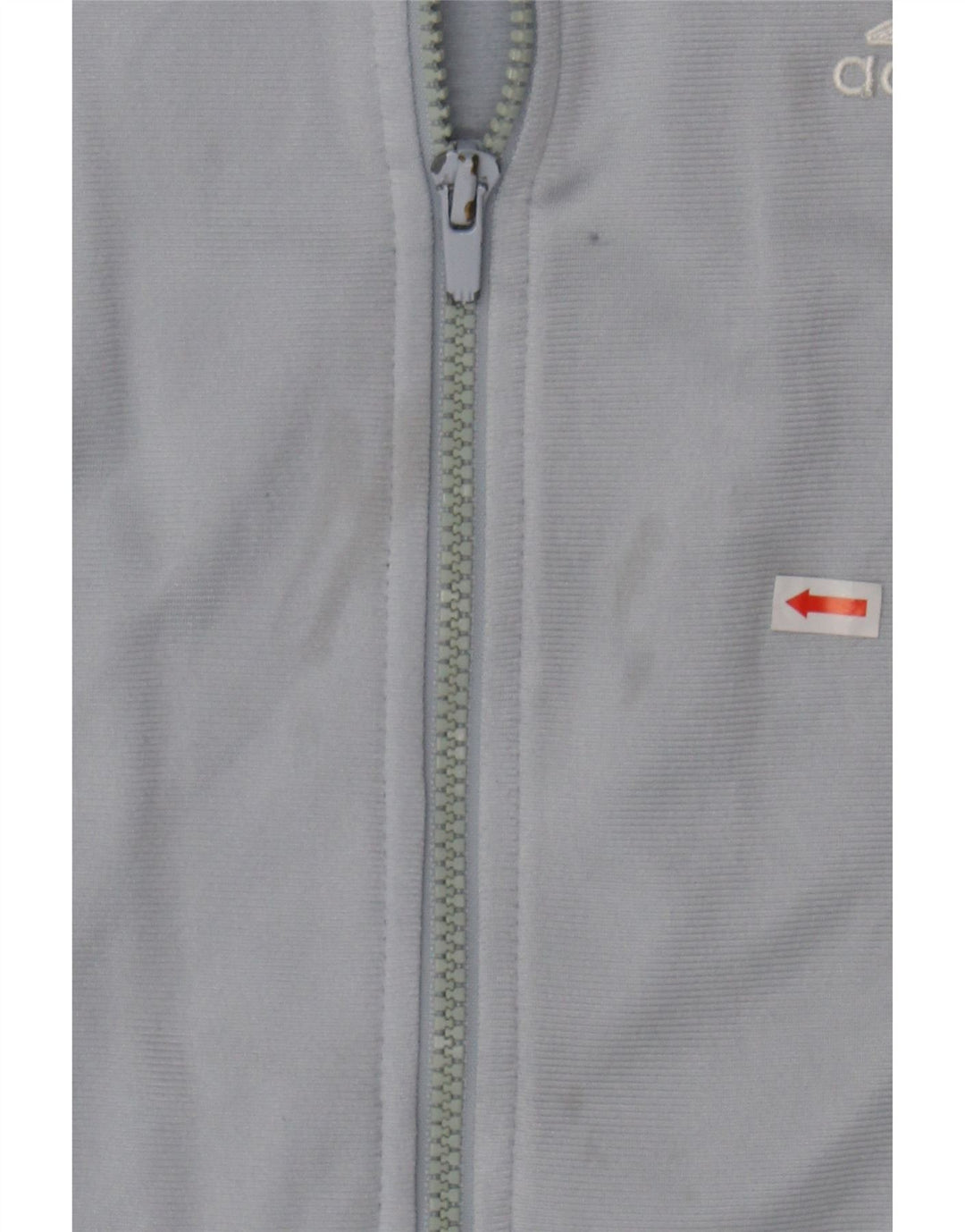 ADIDAS Boys Tracksuit Top Jacket 13-14 Years Large Grey Colourblock Vintage Adidas and Second-Hand Adidas from Messina Hembry 