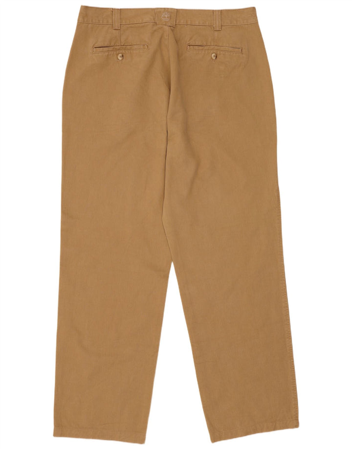 Timberland Herren Regular Chinohose W40 L32 Beige Baumwolle