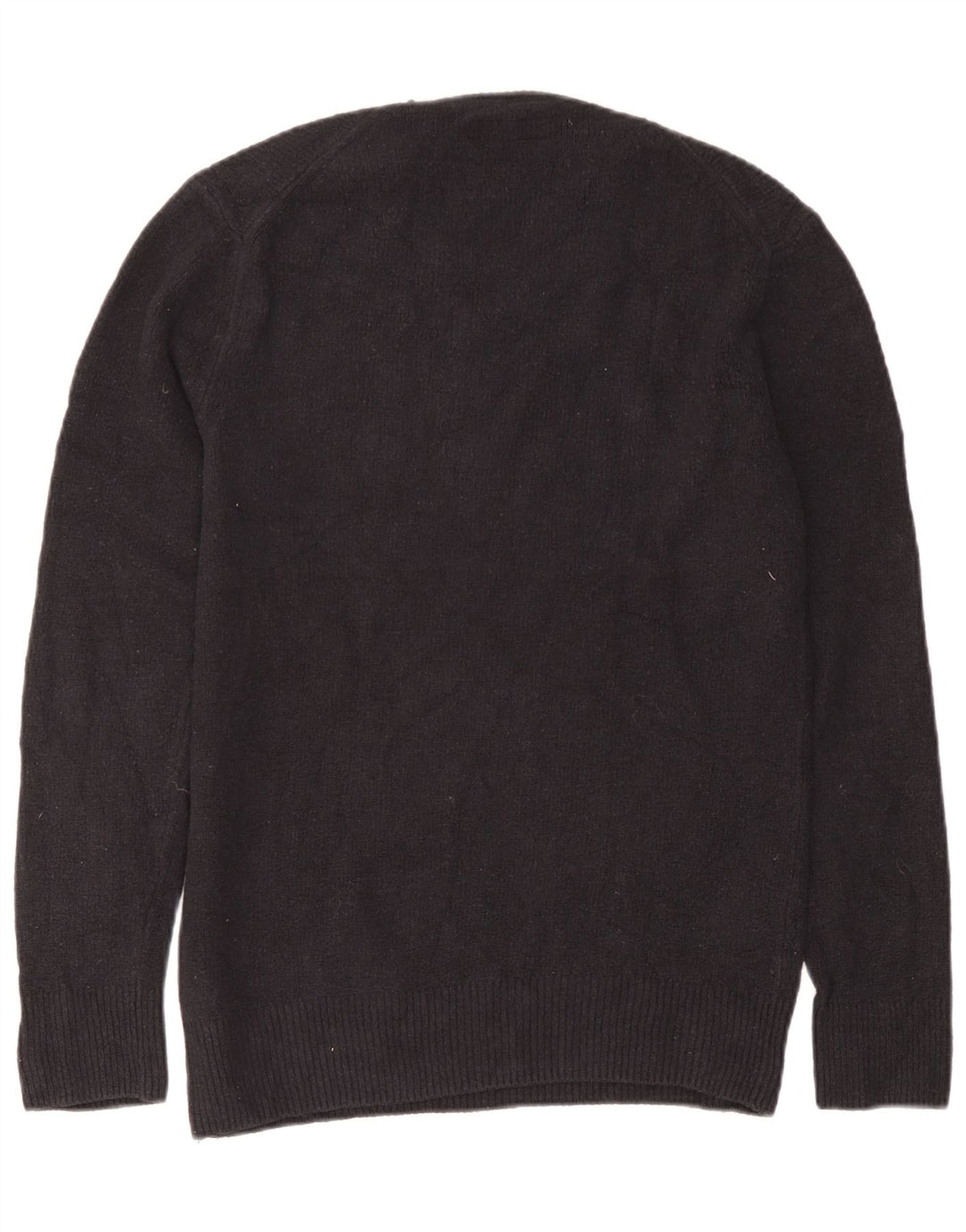 All Saints Herren-Pullover mit Rundhalsausschnitt, Größe S, marineblaue Baumwolle