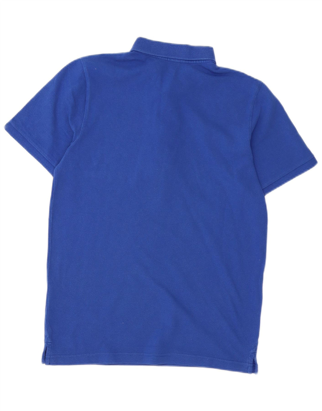 Rifle Herren-Poloshirt aus mittelblauer Baumwolle