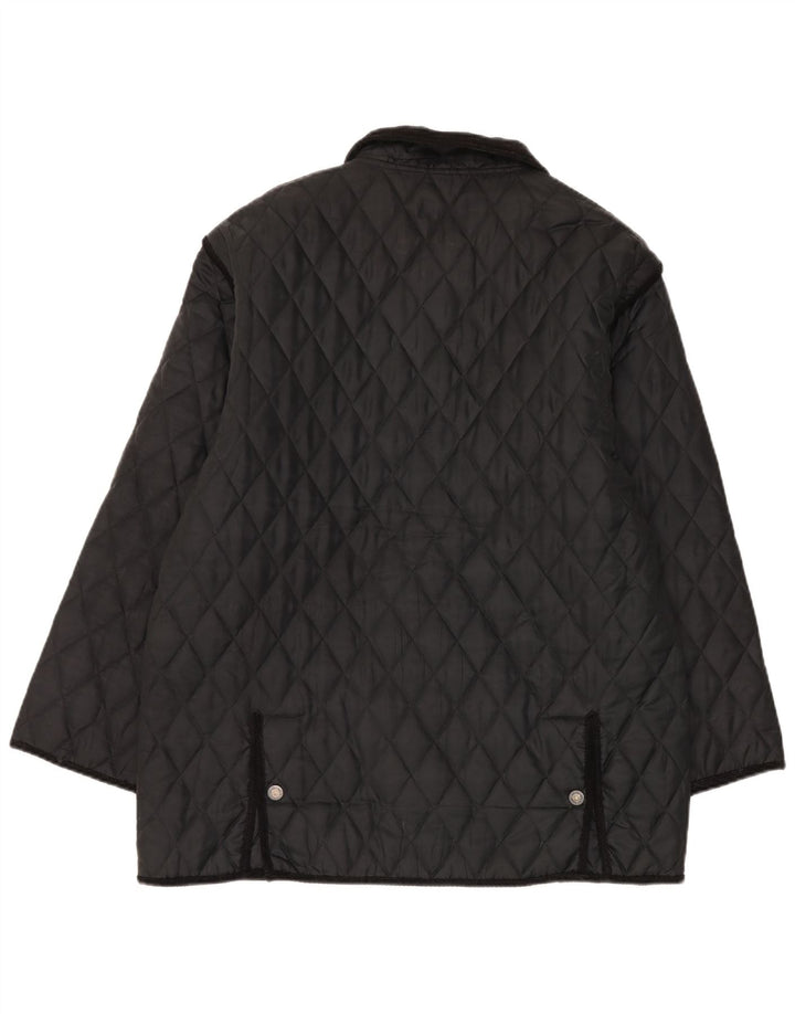 Brugi Herren Steppjacke UK 38 Medium Schwarz Polyamid