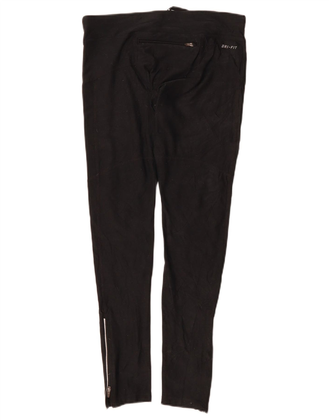 Nike Damen Dri Fit Trainingshose UK 10 Small Schwarz Polyester