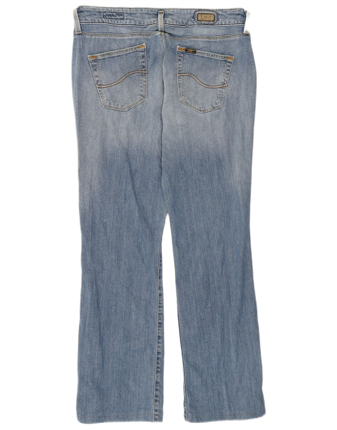 Lee Damen Coral Bootcut Jeans W32 L29 Blaue Baumwolle