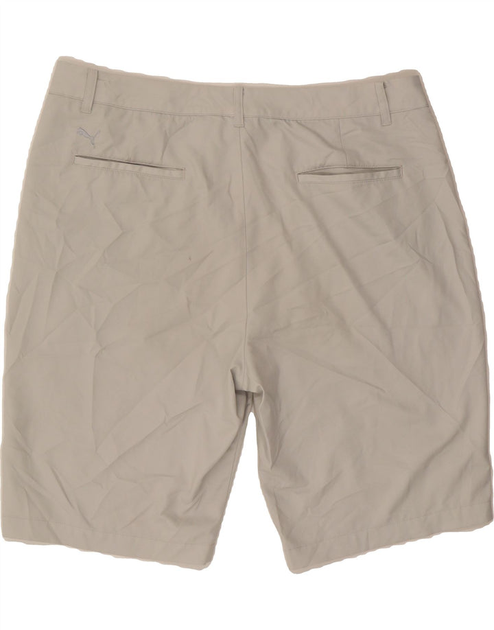 PUMA Mens Chino Shorts W38 XL Grey Vintage Puma and Second-Hand Puma from Messina Hembry 