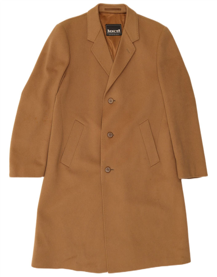 Lord Herrenmantel IT 52 XL Beige Schurwolle