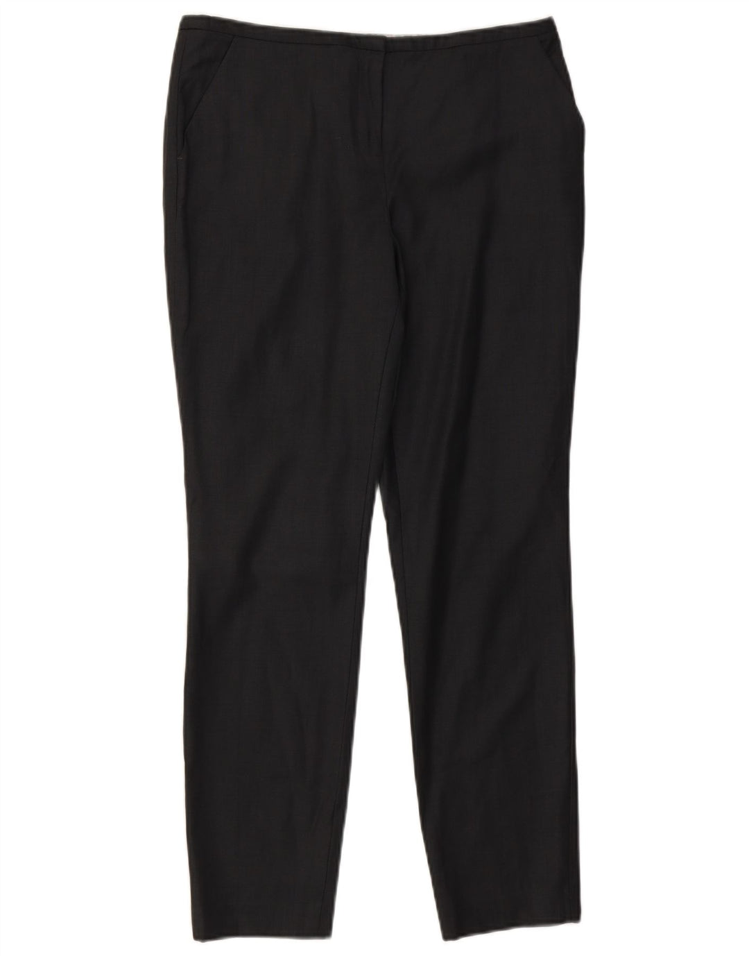 Ted Baker Slim-Anzughose für Damen, Größe 2, klein, W30, L28, schwarze Wolle