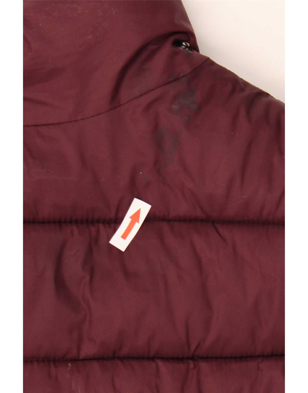 Monsoon Damen Wattierte Jacke UK 18 XL Burgund Nylon