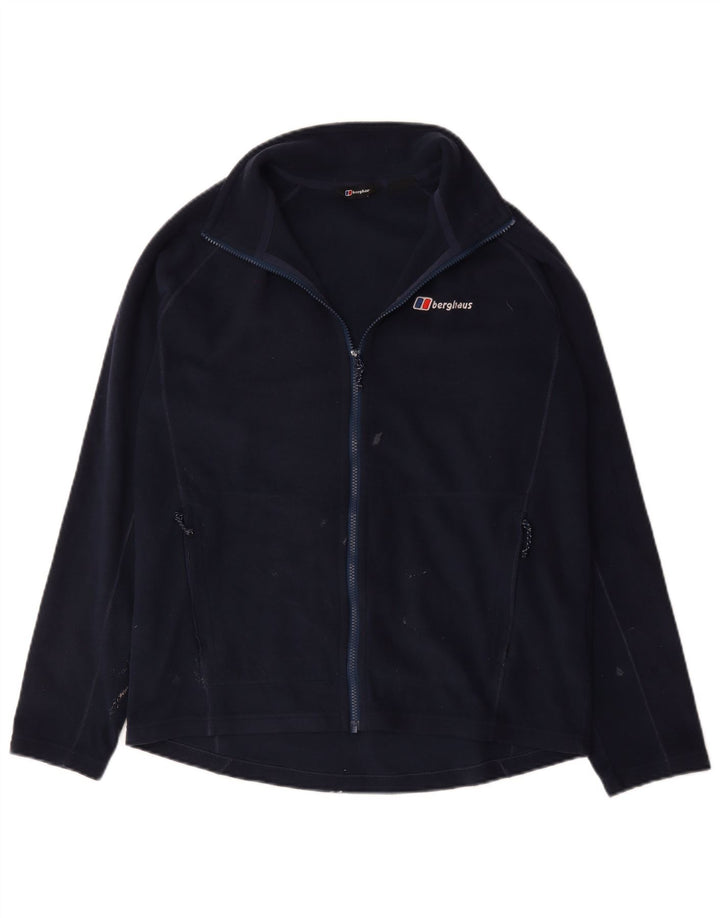 Berghaus Herren Fleecejacke UK 40 Large Marineblau Polyester