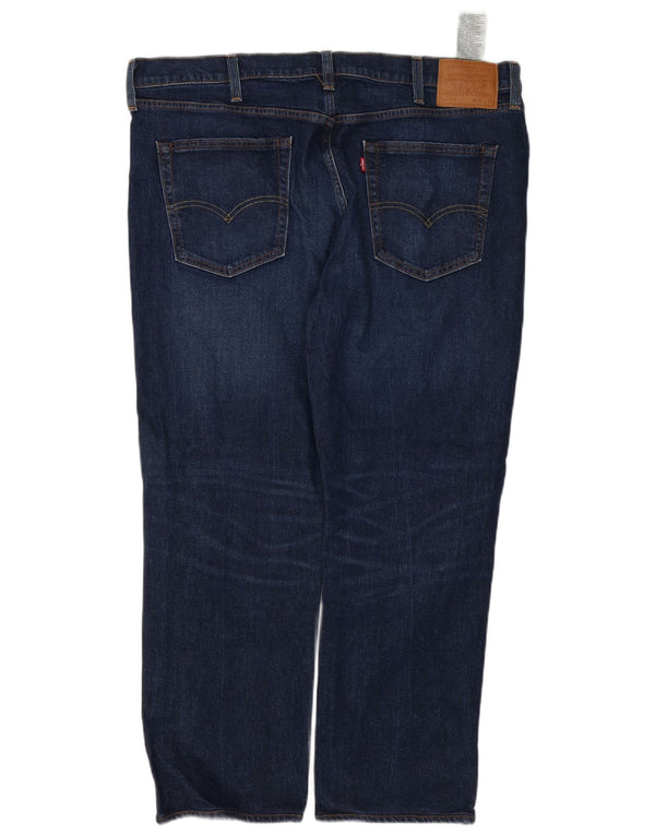 Levi's Herren 514 Straight Jeans W40 L30 Marineblau Baumwolle