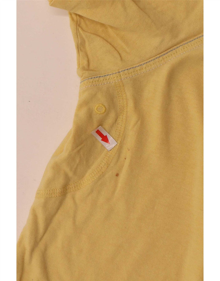 Fat Face Herren Grafik T-Shirt Top XL Gelb Baumwolle