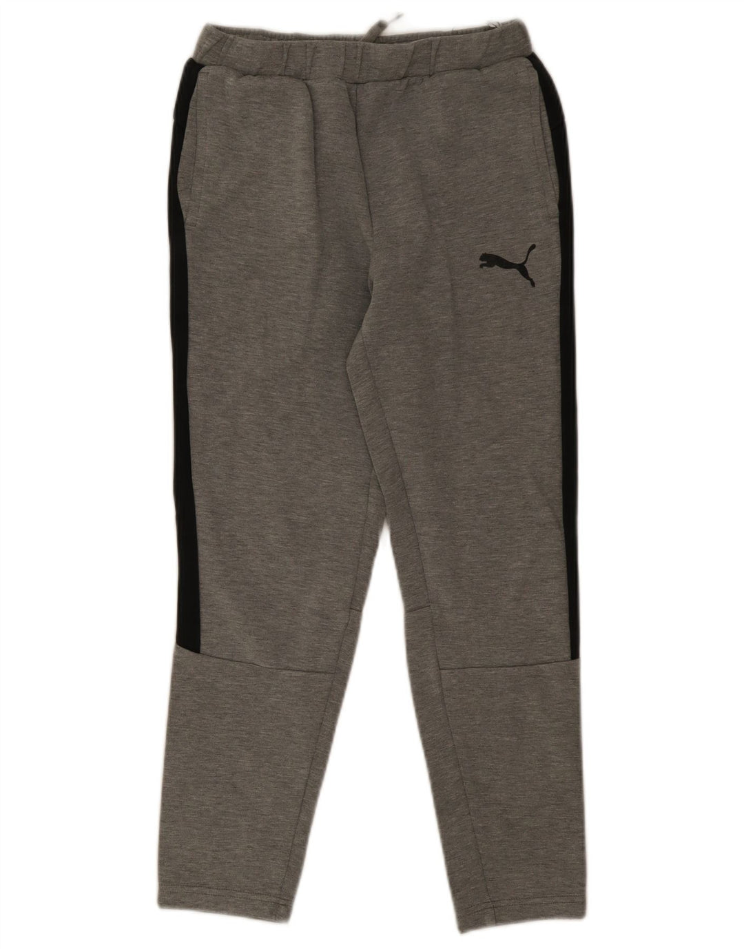 Puma Herren-Trainingshose, Größe S, Grau, Farbblock