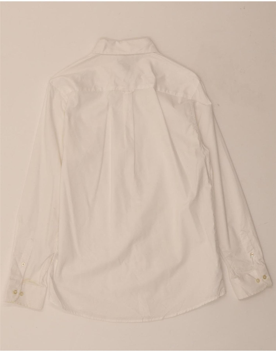 CHAPS Boys Shirt 15-16 Years White Cotton Vintage Chaps and Second-Hand Chaps from Messina Hembry 