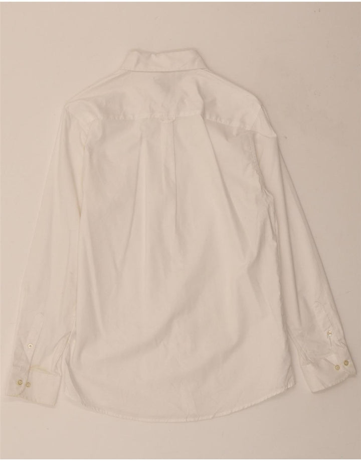 CHAPS Boys Shirt 15-16 Years White Cotton Vintage Chaps and Second-Hand Chaps from Messina Hembry 