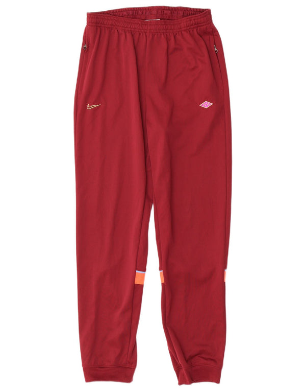 Nike Jungen-Trainingshose, Jogginghose, 13–14 Jahre, XL, Rot, Farbblock