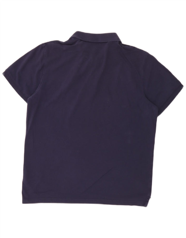 Gant Herren-Poloshirt, groß, marineblau, Baumwolle