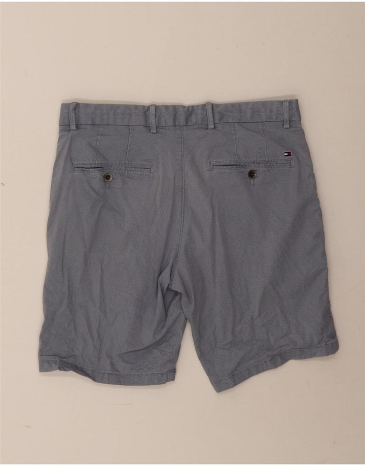 Tommy Hilfiger Herren Chinoshorts W33 mittelblaue Baumwolle