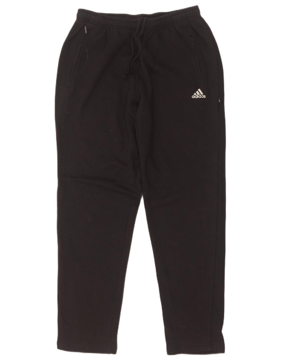 Adidas Herren-Trainingshose, mittelschwarz, Baumwolle
