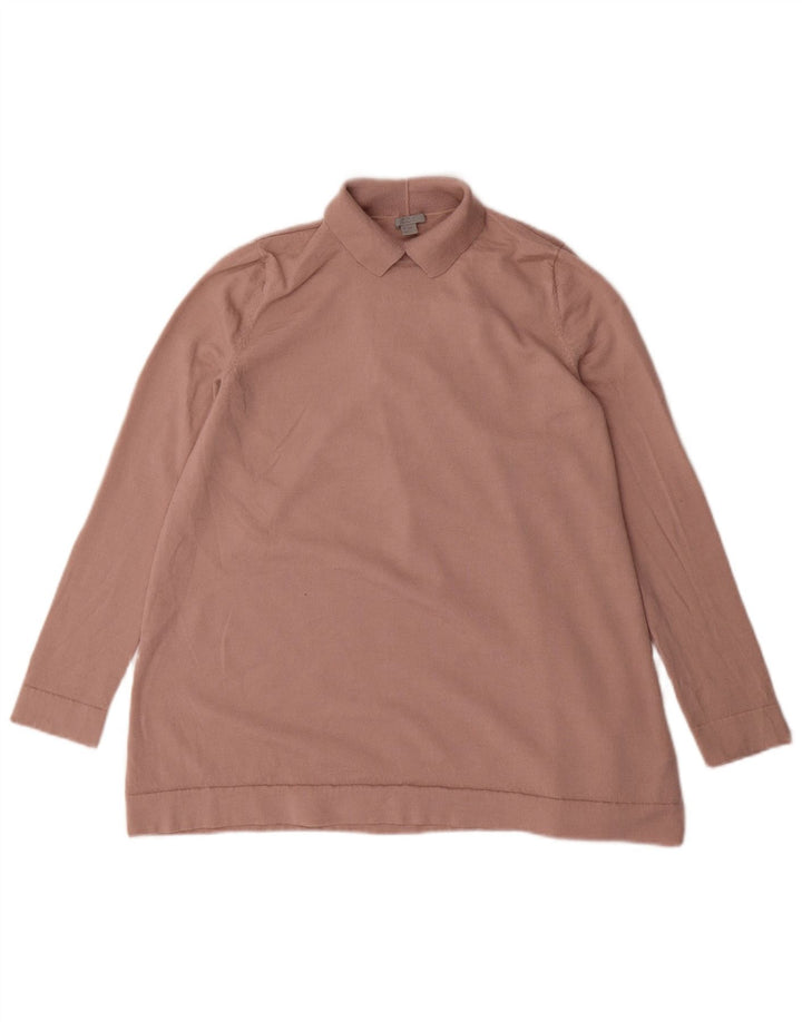 Cos Herren-Pullover mit Rollkragen, Größe S, Rosa