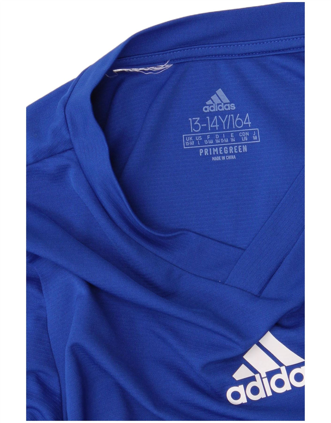 Adidas Jungen Aeroready Top Langarm 13-14 Jahre Blau
