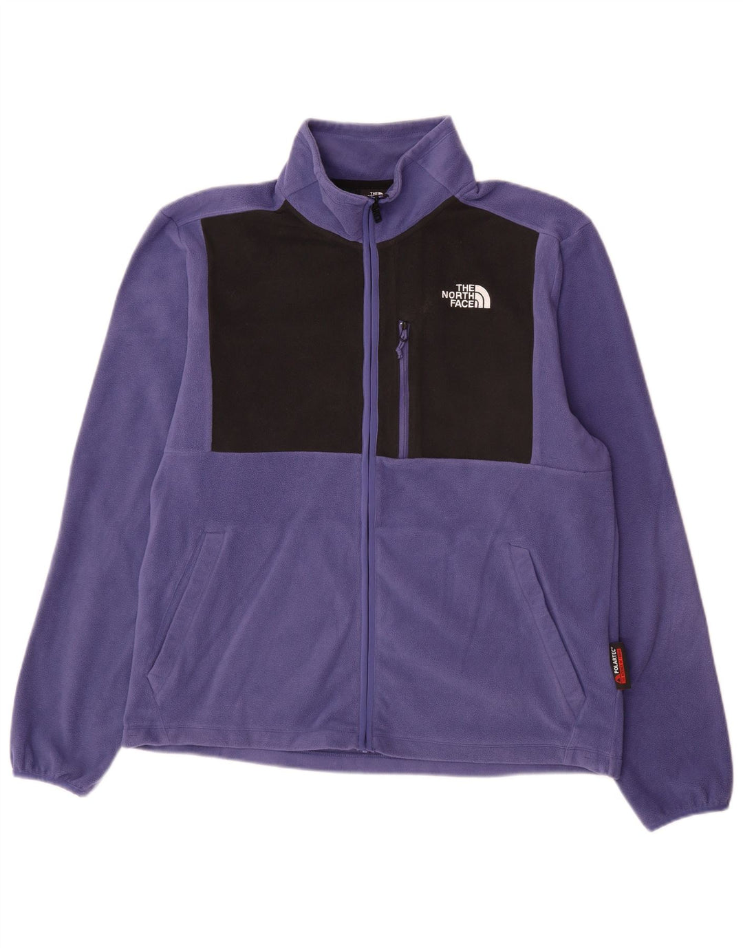The North Face Herren Fleecejacke UK 40 Large Lila Colourblock Polyester