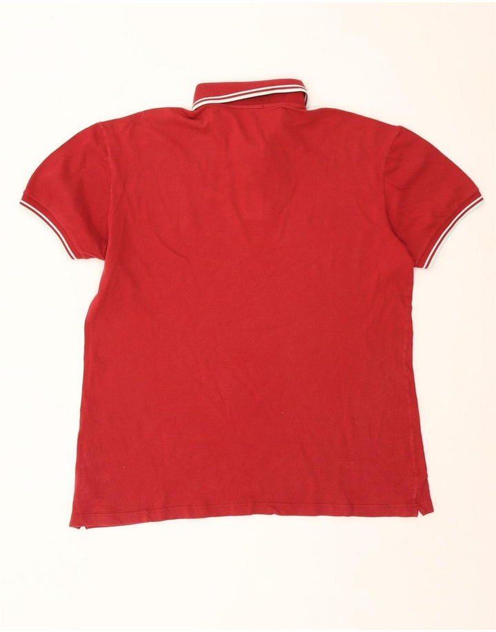 Fred Perry Herren Poloshirt IT 48 Medium Burgund Baumwolle