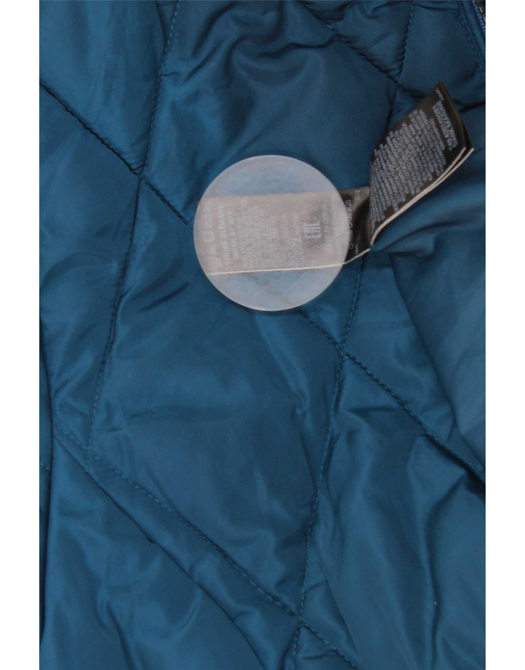 Marks & Spencer Damen Steppjacke, wattiert, UK 12, Mittelblau, Polyester