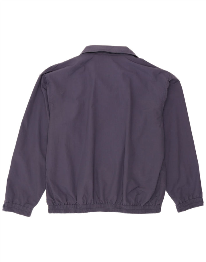 Slam Herren Bomberjacke UK 42 XL Marineblaues Nylon