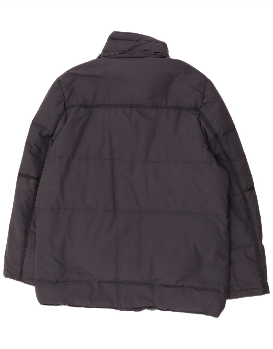 Canadiens Herren Wattierte Jacke UK 42 XL Marineblau Baumwolle