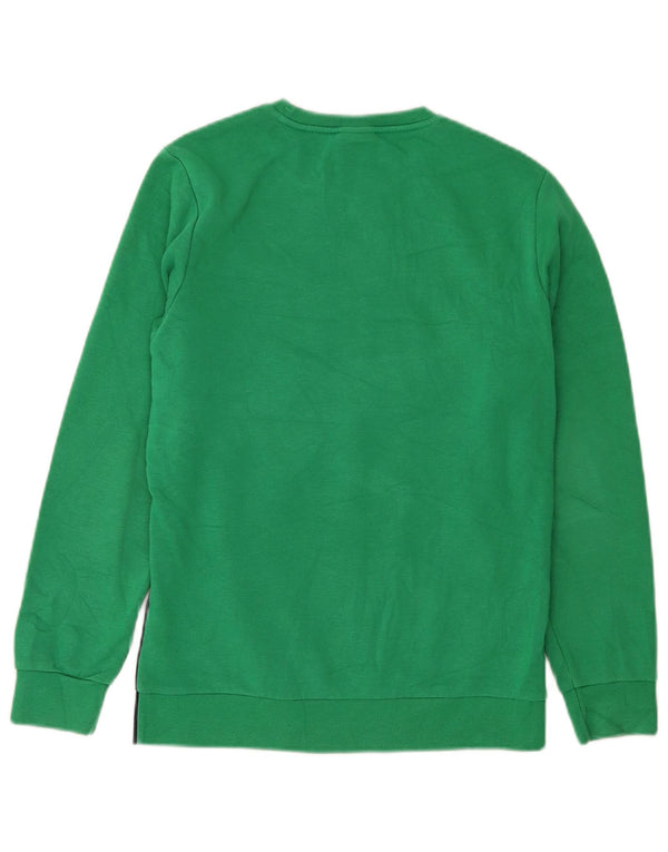 Champion Sweatshirt-Pullover für Jungen, 13–14 Jahre, XL, Grün, Farbblock
