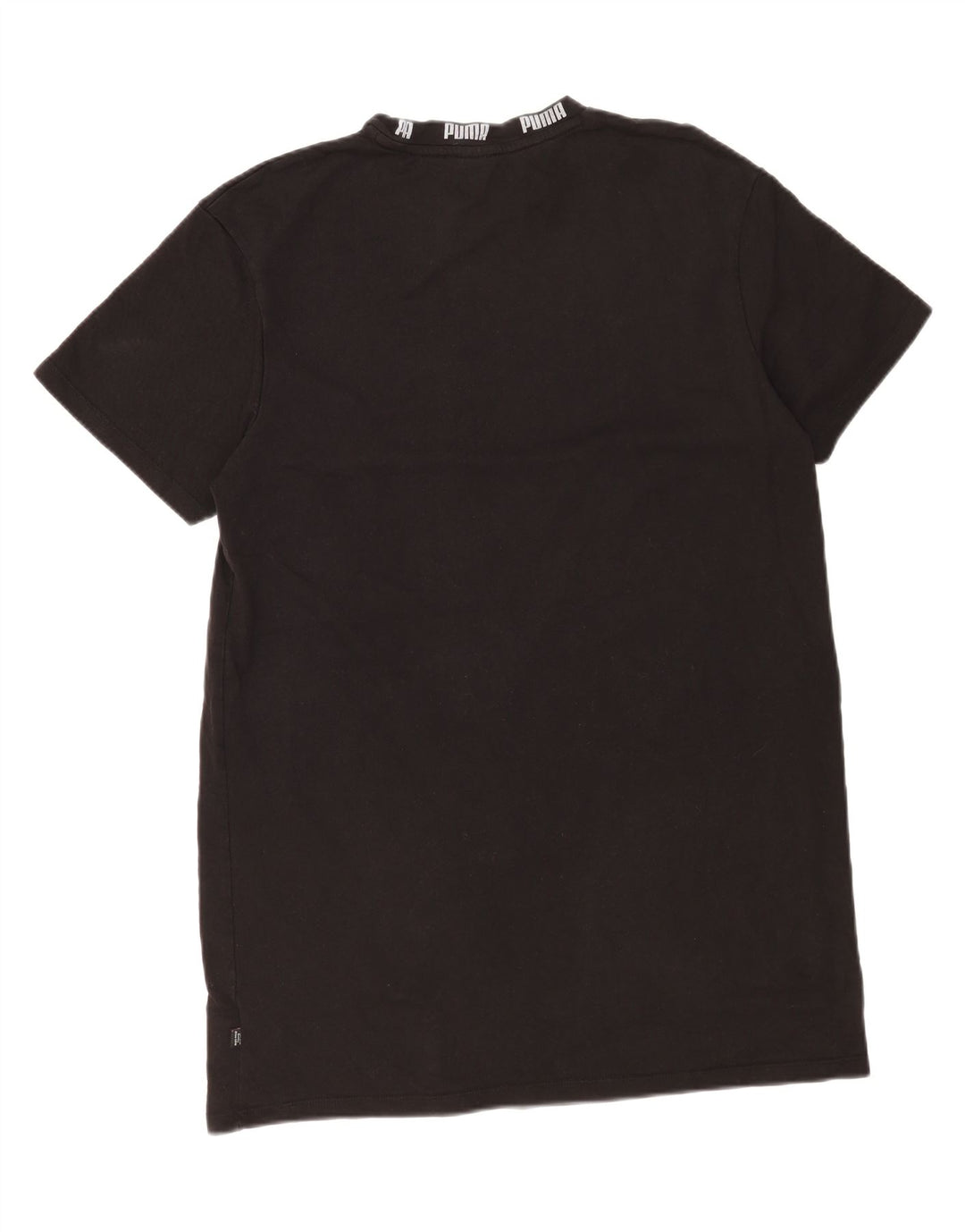 Puma Herren T-Shirt mit Grafik, groß, aus schwarzer Baumwolle