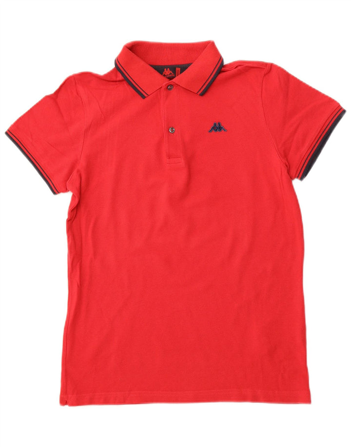 KAPPA Herren Poloshirt Small Rot