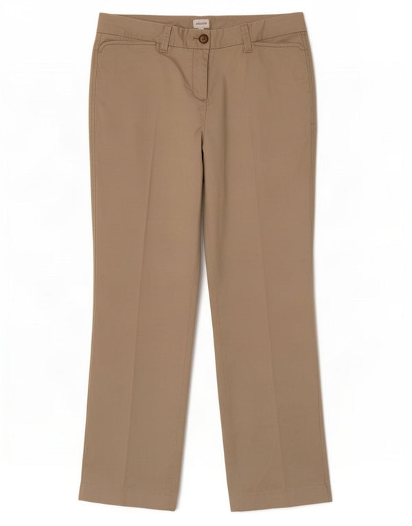 Musto Damen Gerade Freizeithose UK 12 Medium W32 L30 Beige Baumwolle