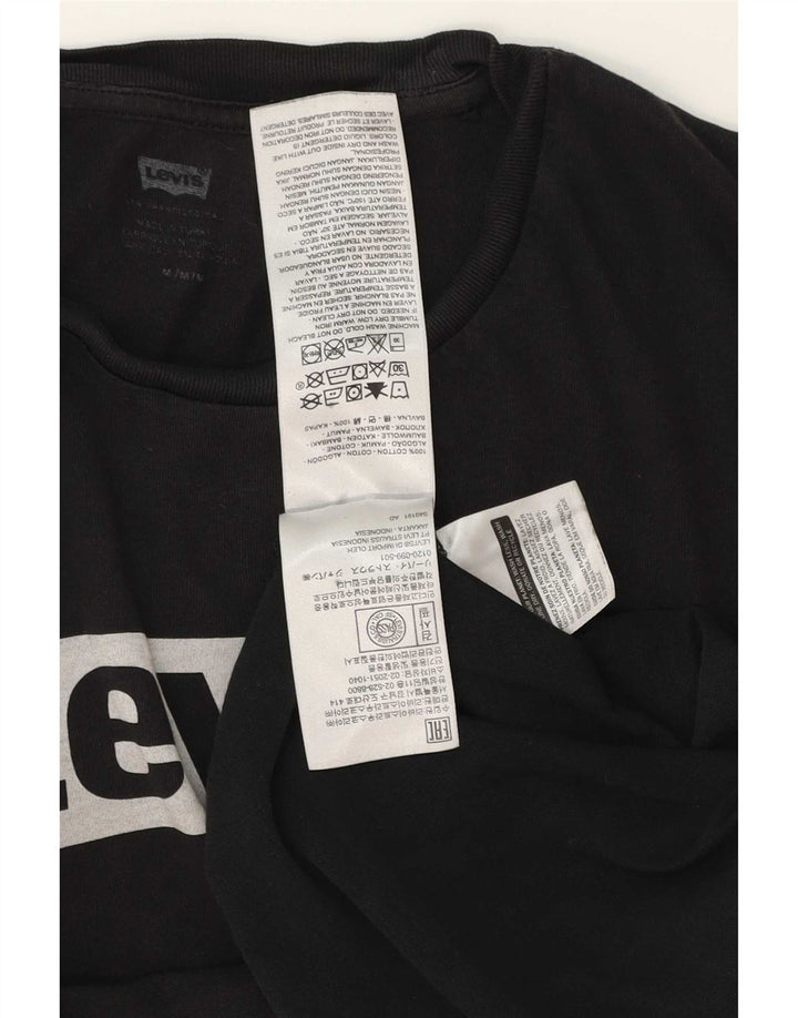 Levi's Herren-T-Shirt mit Grafik, mittelschwarze Baumwolle