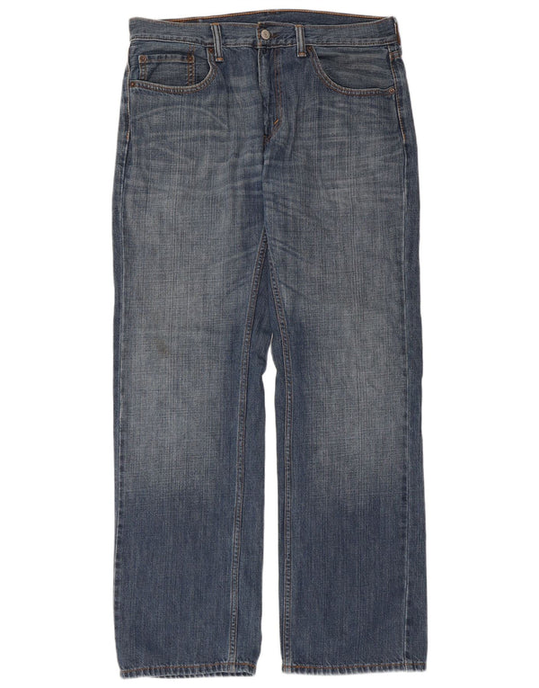 Levi's Herren 559 Relaxed Fit Straight Jeans W34 L32 Blaue Baumwolle
