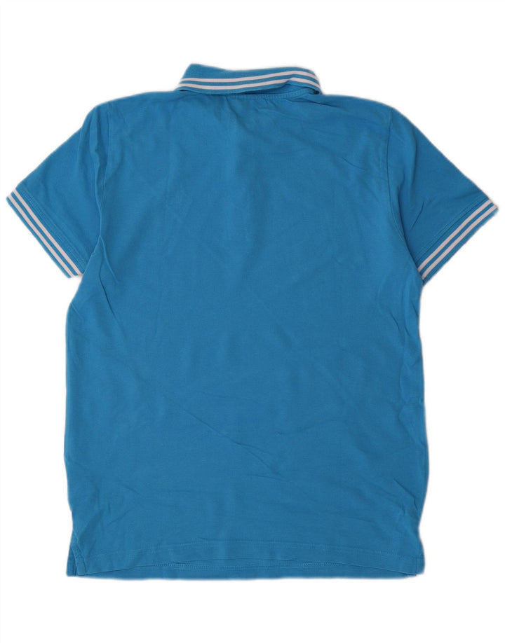 Kappa Herren-Poloshirt aus mittelblauer Baumwolle