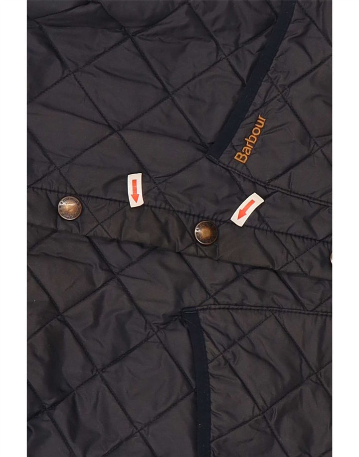 Barbour Steppjacke für Jungen, 4–5 Jahre, Marineblau, klassisch