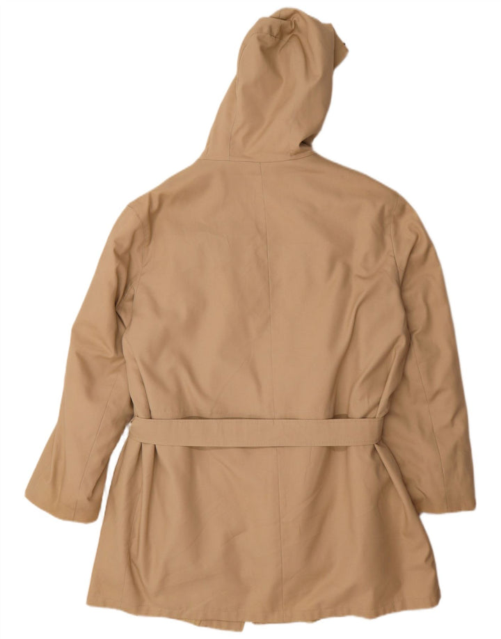 Trevira Herren-Windbreaker-Mantel, UK 38, mittelbeigefarbenes Polyester
